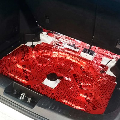 Віброізоляція для авто Acoustics Electro 700х500х1.5 мм шумоізоляція для електромобіля (упаковка - 15шт) Віброізоляція для авто Acoustics Electro 700х500х1.5 мм шумоізоляція для електромобіля (упаковка - 15шт)