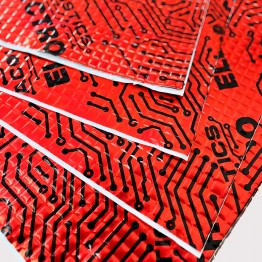 Віброізоляція для авто Acoustics Electro 700х500х1.5 мм шумоізоляція для електромобіля (упаковка - 15шт)