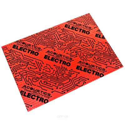Віброізоляція для авто Acoustics Electro 700х500х1.5 мм шумоізоляція для електромобіля (упаковка - 15шт) Віброізоляція для авто Acoustics Electro 700х500х1.5 мм шумоізоляція для електромобіля (упаковка - 15шт)