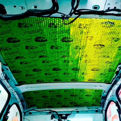 Віброізоляція для авто Acoustics Evolution 700х500х2мм шумоізоляція, шумка, знешумка автомобільна