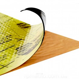 Виброизоляция для авто Acoustics Evolution 700х500х2мм шумоизоляция, шумка, обесшумка (упаковка - 11шт)