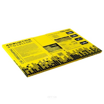 Віброізоляція для авто Acoustics Evolution 700х500х2мм шумоізоляція, шумка, знешумка автомобільна