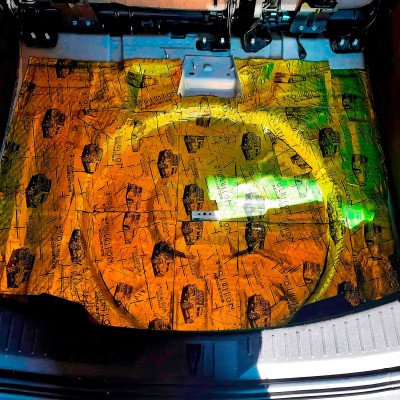 Виброизоляция для авто Acoustics Evolution 700х500х4мм шумоизоляция, шумка, обесшумка (упаковка - 7шт)