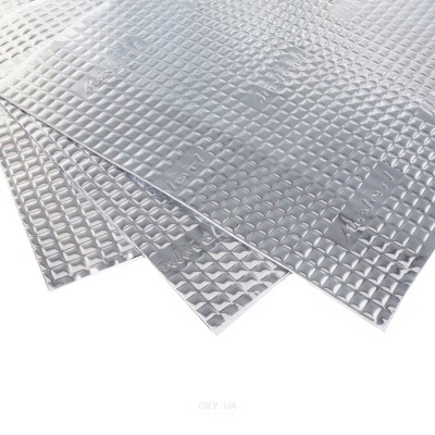 Віброізоляція MaxLevel V1 700х500х1.5мм шумоізоляція, шумка, знешумка автомобільна (упаковка - 13шт) Віброізоляція MaxLevel V1 700х500х1.5мм шумоізоляція, шумка, знешумка автомобільна (упаковка - 13шт)