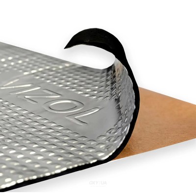 Віброізоляція Економ Vizol 700х500х1.3 мм шумоізоляція Візол для авто (упаковка - 25 листів)