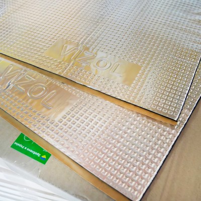 Віброізоляція Економ Vizol 700х500х1.3 мм шумоізоляція Візол для авто