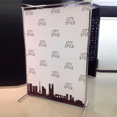 Стійка для фотозони 1,5х2м. Каркас для банера. Прес вол. Рекламна стійка для банера