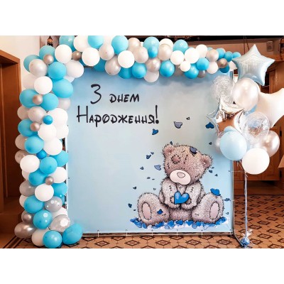 Стійка для фотозони 2х2м. Каркас для банера. Прес вол. Рекламна стійка для банера