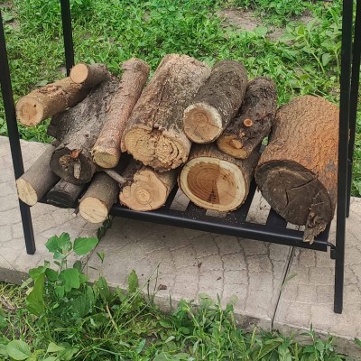 Мангал з кришкою на 12 шампурів 5мм для барбекю та шашликів. Металеві полиці, знімні ніжки, решітка-гриль, совок та кочерга