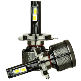 LED лампи автомобільні DriveX AL-09 H4 H/L 6000K LED 65W CAN 12V