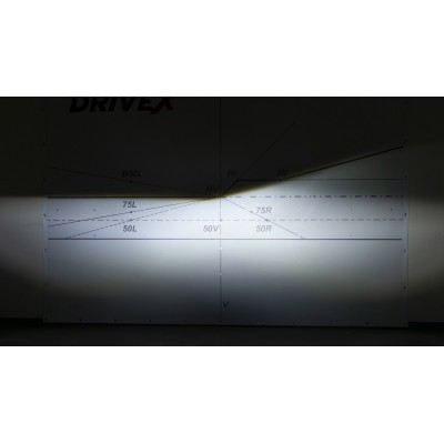 LED лампи автомобільні DriveX AL-09 H4 H/L 6000K LED 65W CAN 12V