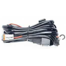 Проводка для підключення потужних LED балок додаткового світла DriveX HPW-1 кабель автомобільний