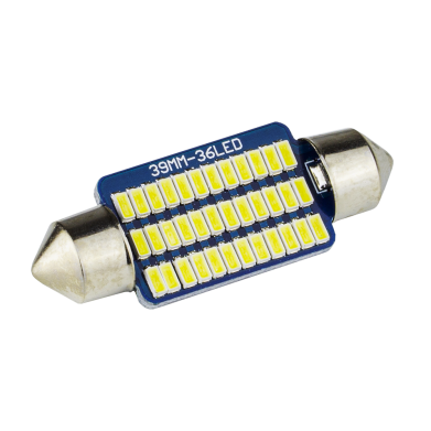 Світлодіоди в габаритні вогні. підсвітку номера та в салон DriveX T11-111 39mm 3014-36 12V автомобільні світлодіоди 12В