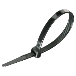 Стяжки DriveX нейлонові чорні пакунок 370х5мм. чор. (100 шт.)