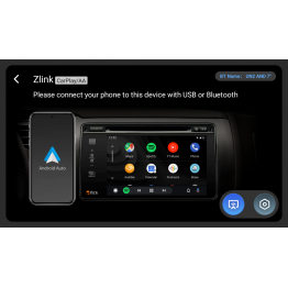 Автомобільна мультимедійна система DriveX UN2 AND 7" 4-Cores/2+32GB/Android 10.0/4x45Вт/1024x600