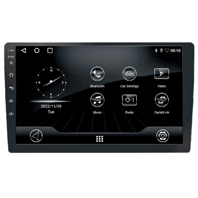 Автомобільна мультимедійна система DriveX Android C-3PO 9" 4-Cores/2+32GB/Android 12.0/4x45Вт/1024x600