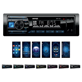 Автомагнітола 1-Din DriveX MP-100 4x45Вт BT APP