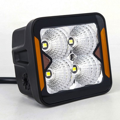 Фара додаткового світла DriveX WL SQ-104 DLX 3" FL+DRL 4L-20W OSR