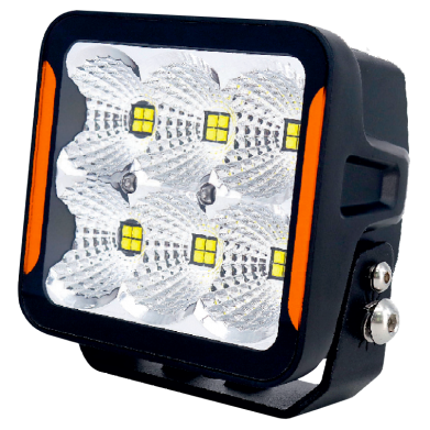 Фара додаткового світла DriveX WL SQ-108 DLX 4" FL+DRL 24L-120W OSR