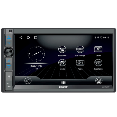 Автомобільна мультимедійна система DriveX UN4 AND 9" 4-Cores/2+32GB/Android 10.0/4x45Вт/1280x720