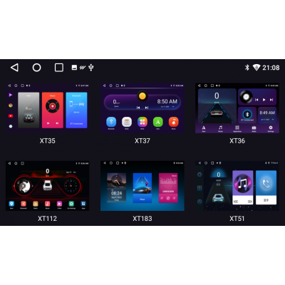 Автомобільна мультимедійна система DriveX UN4 AND 9" 4-Cores/2+32GB/Android 10.0/4x45Вт/1280x720