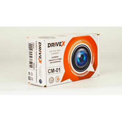 Камера автомобільна паркувальна DriveX CM-01 SD 480p 640x480px 120°