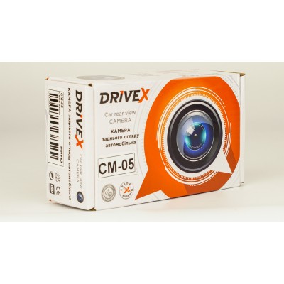Камера автомобільна паркувальна DriveX CM-05 AHD 720p 1280х720px 140°