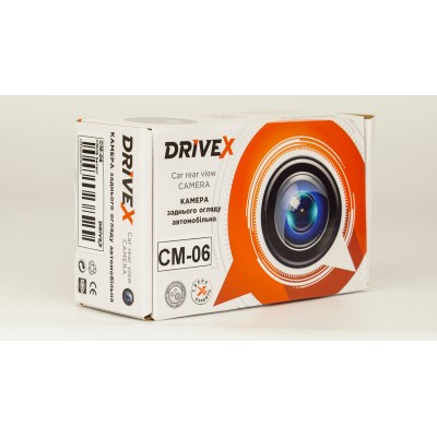 Камера автомобільна паркувальна DriveX CM-06 AHD 1080p 1920x1080px 160°