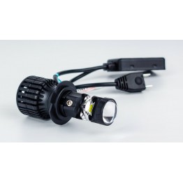 LED лампи автомобільні з лінзою DriveX LE-07 H7 6000K 55W 9-32V