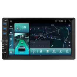 Автомобільна мультимедійна система DriveX UA-21 7" 2-Din 2+32Gb 2.5D QLED 4-Cores Android 12.0