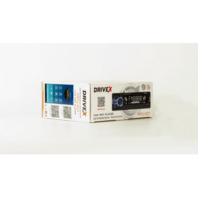 Автомагнітола 1-Din DriveX MPU-107 4х45Вт BT APP