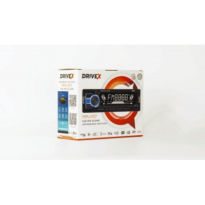 Автомагнітола 1-Din DriveX MPU-107 4х45Вт BT APP