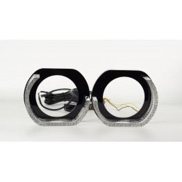 Маска декоративна для автомобільних фар DriveX MS i7L APP 3.0" DRL RGB к-т.