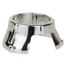 Маска декоративна для автомобільних фар DriveX MS A-106 3.0" Silver White з вбудованою підсвіткою