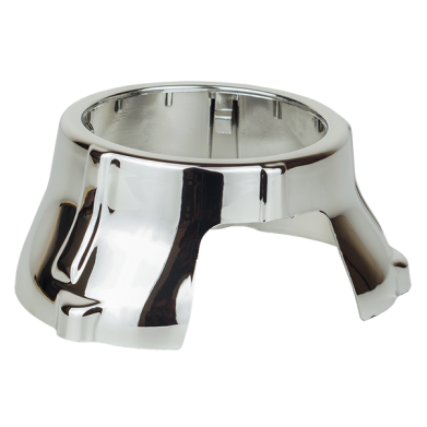 Маска декоративна для автомобільних фар DriveX MS A-106 3.0" Silver White з вбудованою підсвіткою