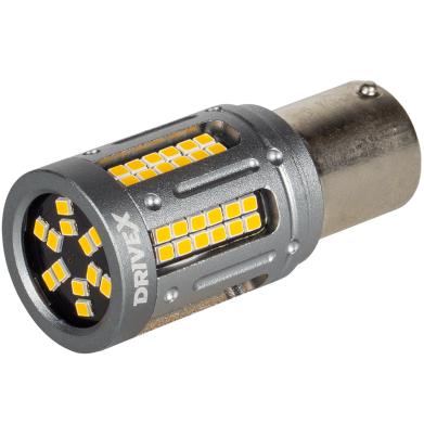 Світлодіоди в габаритні вогні. підсвітку номера та в салон DriveX S25-081 8W 12-24V 1156/P21W BA15S d-15mm автомобільні світлодіоди 12В