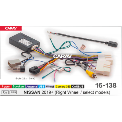 Перехідна рамка  2019-2025 NISSAN