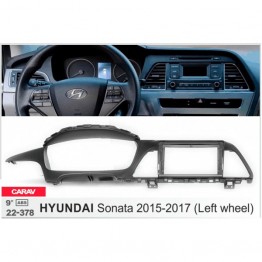Рамка перехідна Hyundai Sonata 2015-2017 9" DriveX (22-378)