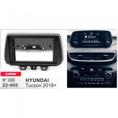 Рамка перехідна Hyundai Tucson 2018-2019 9" DriveX (22-405)