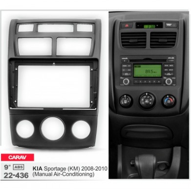 Рамка перехідна KIA Sportage 2008-2010 9" DriveX (22-436)