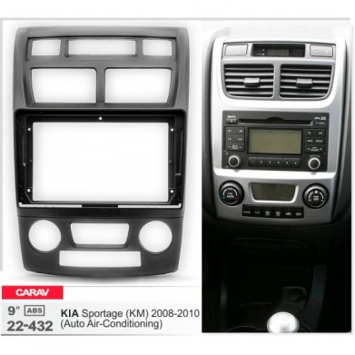 Рамка перехідна KIA Sportage 2008-2010 9" DriveX (22-432)