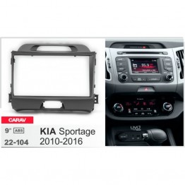 Рамка перехідна KIA Sportage 2010-2016 9" DriveX (22-104)