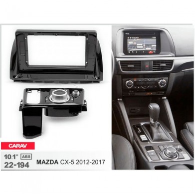 Рамка перехідна Mazda CX-5 2012-2017 10.1" DriveX (22-194)