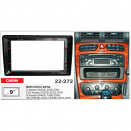 Рамка перехідна Mercedes Vito 2003-2006 9" DriveX (22-272)