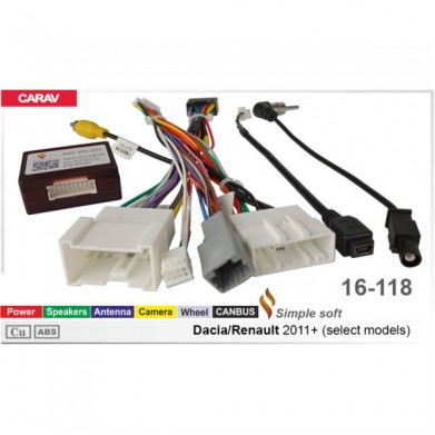 Проводка Renault Captur 2013-2018  DriveX (16-118)