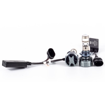 LED лампи автомобільні з лінзою DriveX LE-09 HB4 50W 9-16V 6000K к-т.