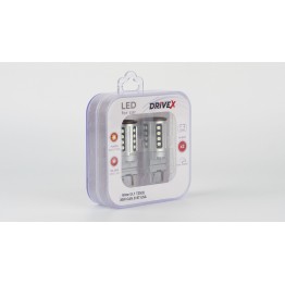Світлодіоди в габаритні вогні. Підсвітку номера та салона DriveX Glow UL1 T25(2) 9-48V 30W CAN 2600Lm 3157/P27/7W base-16mm USA к-т.