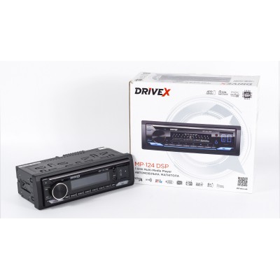 Автомагнітола 1-Din DriveX MP-124 DSP 2,5A 4*50W