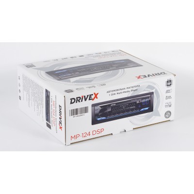 Автомагнітола 1-Din DriveX MP-124 DSP 2,5A 4*50W