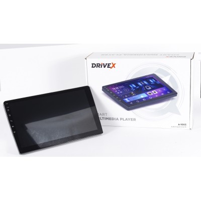 Автомобільний мультимедійний центр 10" з бездротовим CarPlay та Android Auto - DriveX A-1003 Q 2+32 4C 4x50W(TDA7851)